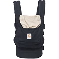 Los mejores  - Ergobaby BCANBLKCML Mochila Portabebé Ergonomica Algodón- Portabebes en Mochilas Original Black-Camel